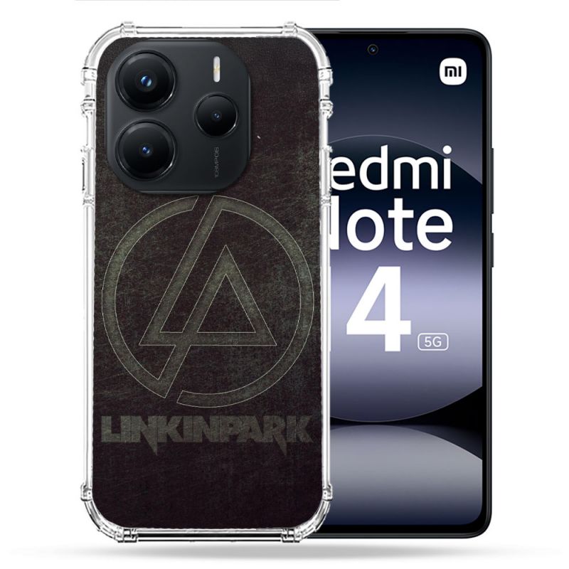 Coque Renforcée Pour Xiaomi Redmi Note 14 5G Musique Rock Linkin Park