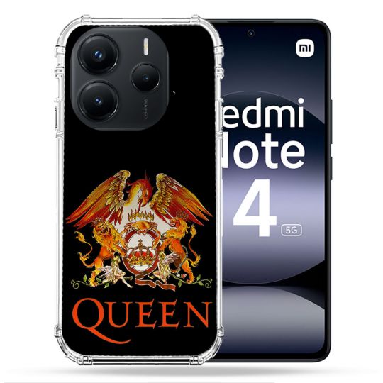 Coque Renforcée Pour Xiaomi Redmi Note 14 5G Musique Rock Queen