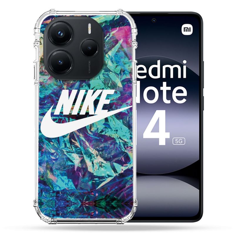 Coque Renforcée Pour Xiaomi Redmi Note 14 5G Nike Turquoise