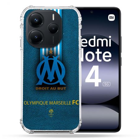 Coque Renforcée Pour Xiaomi Redmi Note 14 5G Olympique Marseille OM Bande