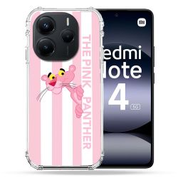 Coque Renforcée Pour Xiaomi Redmi Note 14 5G Panthere Rose