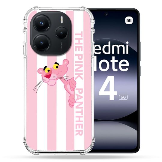 Coque Renforcée Pour Xiaomi Redmi Note 14 5G Panthere Rose
