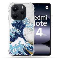 Coque Renforcée Pour Xiaomi Redmi Note 14 5G Peinture La Grande Vague