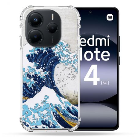 Coque Renforcée Pour Xiaomi Redmi Note 14 5G Peinture La Grande Vague