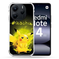 Coque Renforcée Pour Xiaomi Redmi Note 14 5G Pokemon Pikachu Eclair