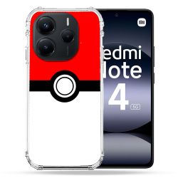 Coque Renforcée Pour Xiaomi Redmi Note 14 5G Pokemon Pokeball