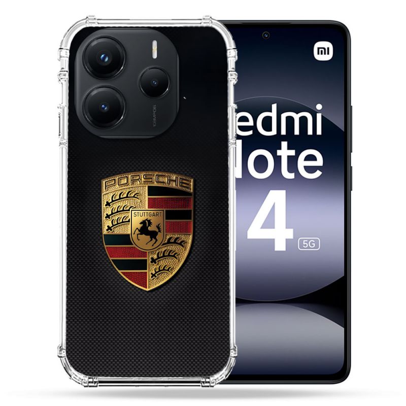 Coque Renforcée Pour Xiaomi Redmi Note 14 5G Porsche Carbone