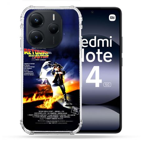 Coque Renforcée Pour Xiaomi Redmi Note 14 5G Retour Vers Le Futur Affiche
