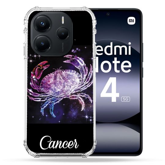 Coque Renforcée Pour Xiaomi Redmi Note 14 5G Signe Zodiaque 2 Cancer