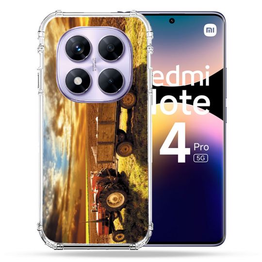 Coque Renforcée Pour Xiaomi Redmi Note 14 PRO 5G Agriculture Tracteur Color