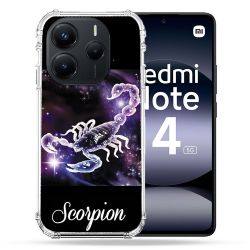 Coque Renforcée Pour Xiaomi Redmi Note 14 5G Signe Zodiaque 2 Scorpion