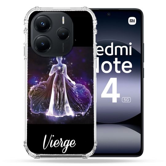 Coque Renforcée Pour Xiaomi Redmi Note 14 5G Signe Zodiaque 2 Vierge