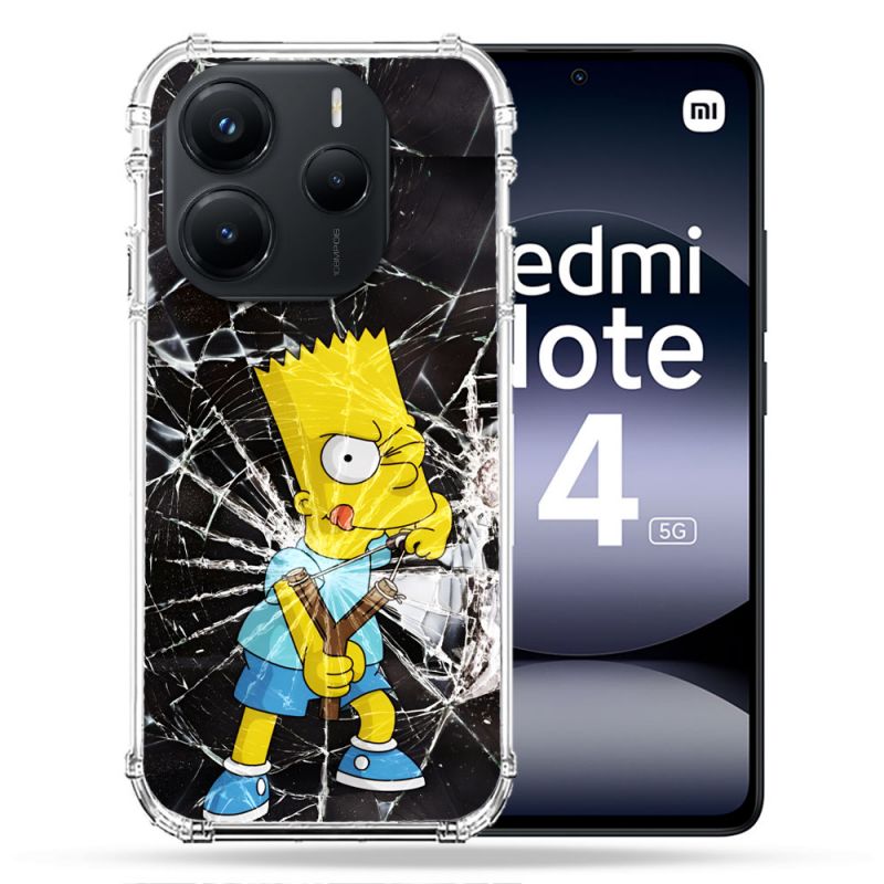 Coque Renforcée Pour Xiaomi Redmi Note 14 5G Simpson Bart