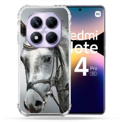Coque Renforcée Pour Xiaomi Redmi Note 14 PRO 5G Animal Cheval Blanc