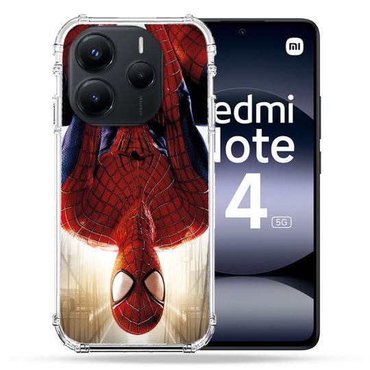 Coque Renforcée Pour Xiaomi Redmi Note 14 5G Spiderman Invers