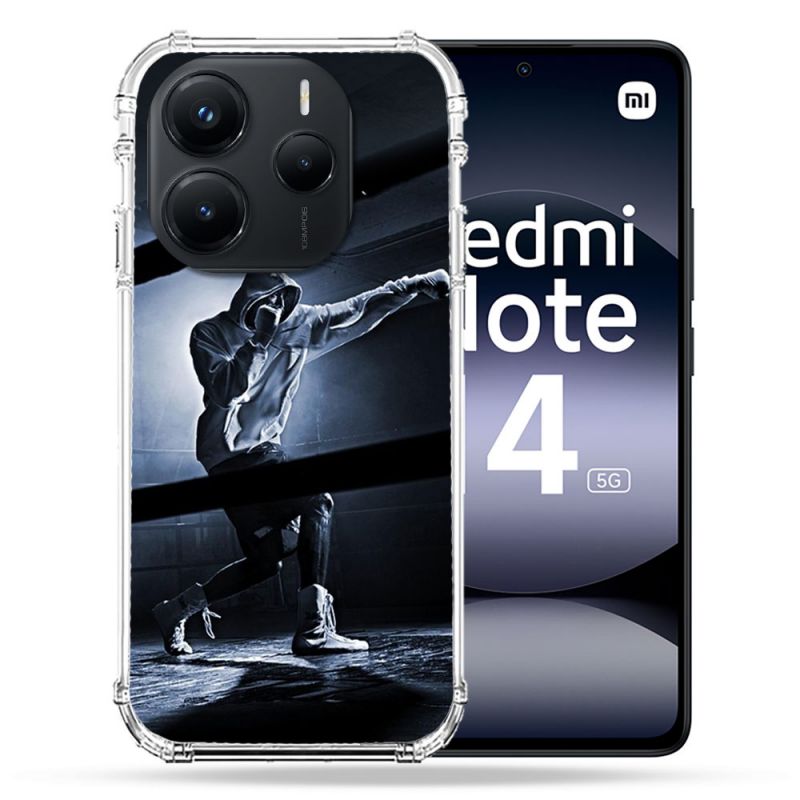 Coque Renforcée Pour Xiaomi Redmi Note 14 5G Sport Boxe Poing