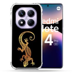 Coque Renforcée Pour Xiaomi Redmi Note 14 PRO 5G Animal Lezard Noir