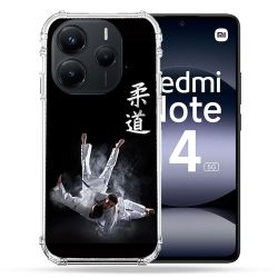 Coque Renforcée Pour Xiaomi Redmi Note 14 5G Sport Judo Noir