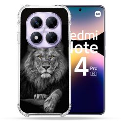 Coque Renforcée Pour Xiaomi Redmi Note 14 PRO 5G Animal Lion Majestueux