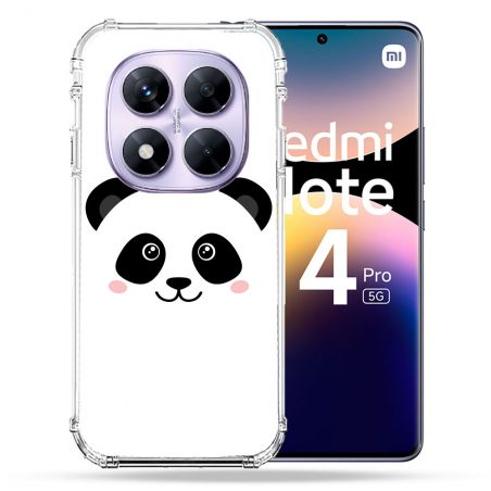 Coque Renforcée Pour Xiaomi Redmi Note 14 PRO 5G Animal Panda Blanc
