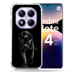 Coque Renforcée Pour Xiaomi Redmi Note 14 PRO 5G Animal Panthère Noire