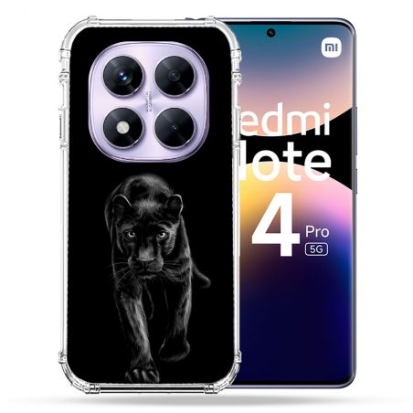 Coque Renforcée Pour Xiaomi Redmi Note 14 PRO 5G Animal Panthère Noire