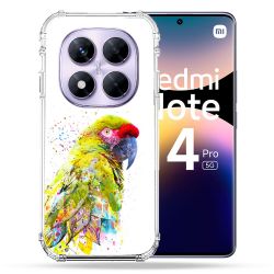 Coque Renforcée Pour Xiaomi Redmi Note 14 PRO 5G Animal Perroquet Jaune