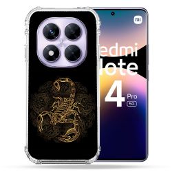 Coque Renforcée Pour Xiaomi Redmi Note 14 PRO 5G Animal Scorpion Fresque