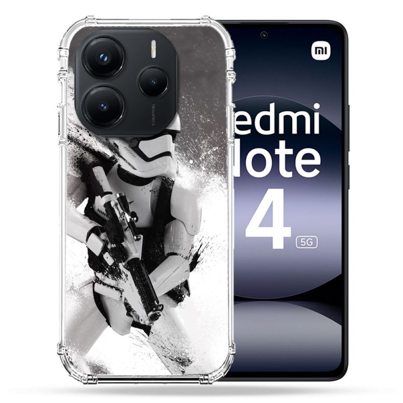 Coque Renforcée Pour Xiaomi Redmi Note 14 5G Star Wars - Trooper