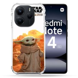Coque Renforcée Pour Xiaomi Redmi Note 14 5G Star Wars - Yoda bebe soleil