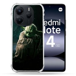 Coque Renforcée Pour Xiaomi Redmi Note 14 5G Star Wars - Yoda sombre