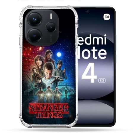 Coque Renforcée Pour Xiaomi Redmi Note 14 5G Stranger Things Affiche 1