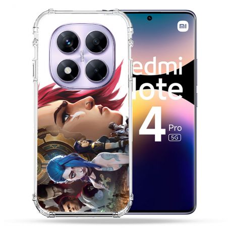 Coque Renforcée Pour Xiaomi Redmi Note 14 PRO 5G Arcane Jinx Sœur