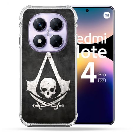 Coque Renforcée Pour Xiaomi Redmi Note 14 PRO 5G Assassin Creed Tete Mort