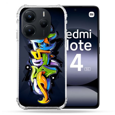 Coque Renforcée Pour Xiaomi Redmi Note 14 5G Street Art Graffiti