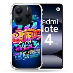 Coque Renforcée Pour Xiaomi Redmi Note 14 5G Street Art Rap