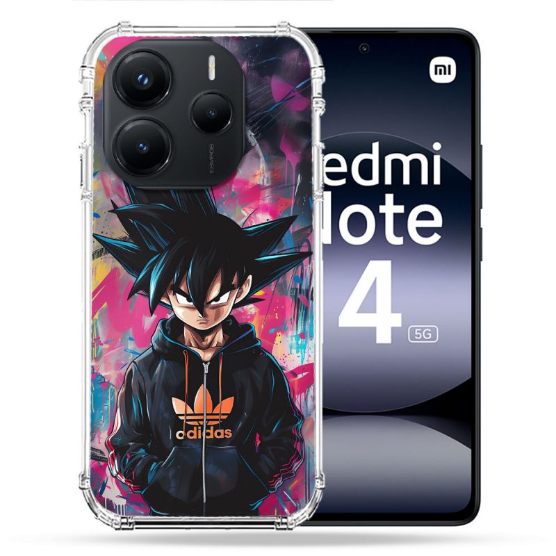 Coque Renforcée Pour Xiaomi Redmi Note 14 5G Street Art Sangoku