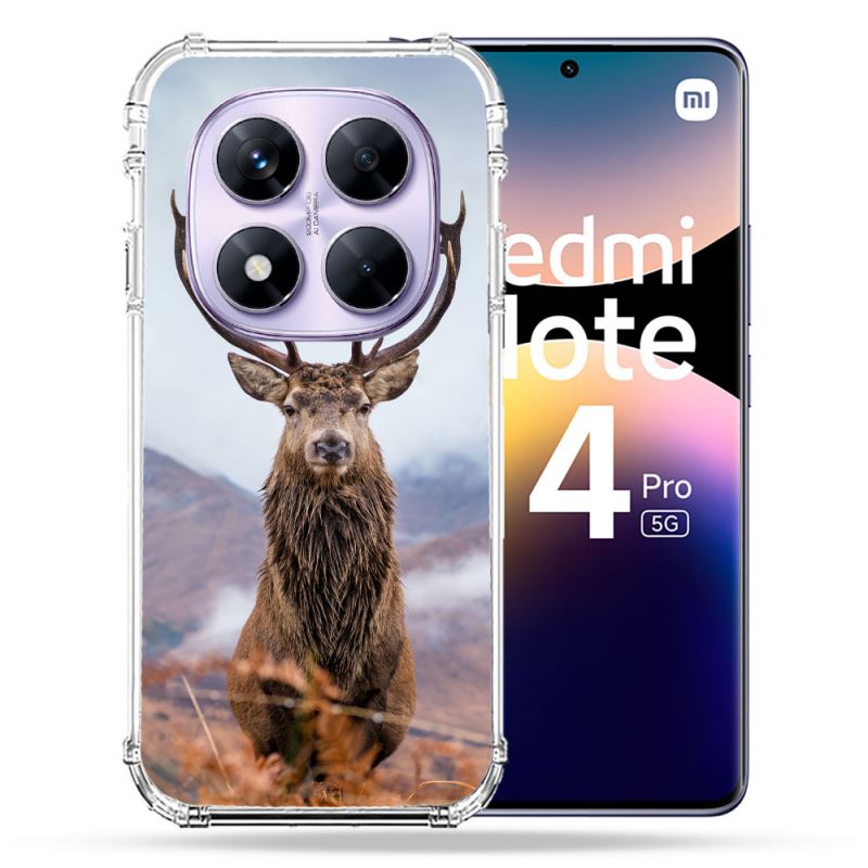 Coque Renforcée Pour Xiaomi Redmi Note 14 PRO 5G Chasse Chevreuil Montagne