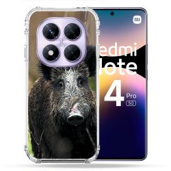 Coque Renforcée Pour Xiaomi Redmi Note 14 PRO 5G Chasse Sanglier bois