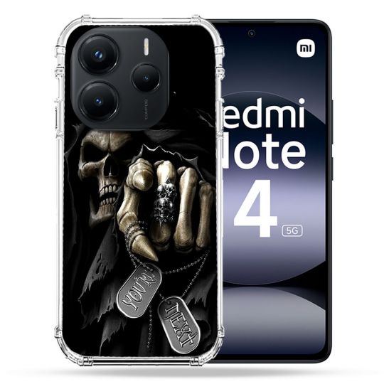 Coque Renforcée Pour Xiaomi Redmi Note 14 5G Tete de Mort Your Next