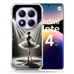 Coque Renforcée Pour Xiaomi Redmi Note 14 PRO 5G Danseuse Lumière