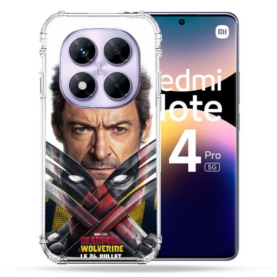 Coque Renforcée Pour Xiaomi Redmi Note 14 PRO 5G Deadpool Affiche