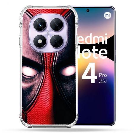 Coque Renforcée Pour Xiaomi Redmi Note 14 PRO 5G Deadpool Yeux