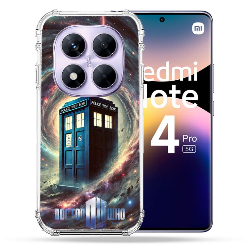 Coque Renforcée Pour Xiaomi Redmi Note 14 PRO 5G Dr Who Tardis Univers
