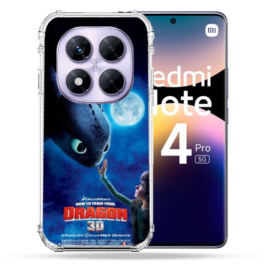 Coque Renforcée Pour Xiaomi Redmi Note 14 PRO 5G Dragons Affiche