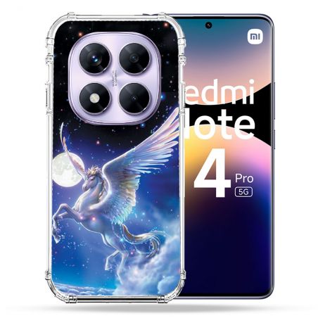 Coque Renforcée Pour Xiaomi Redmi Note 14 PRO 5G Fantastique Licorne Céleste