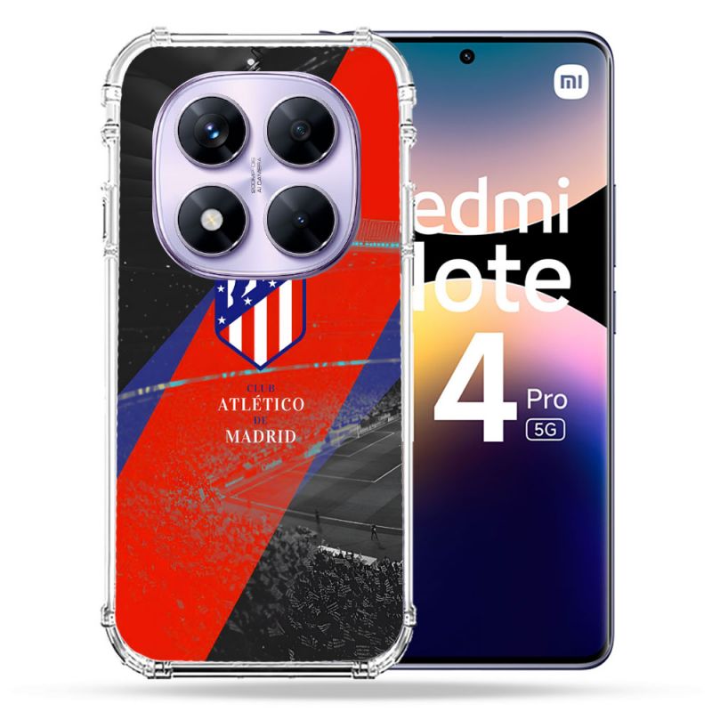 Coque Renforcée Pour Xiaomi Redmi Note 14 PRO 5G Foot Athletico Madrid