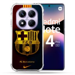 Coque Renforcée Pour Xiaomi Redmi Note 14 PRO 5G Foot FC Barcelone Vintage