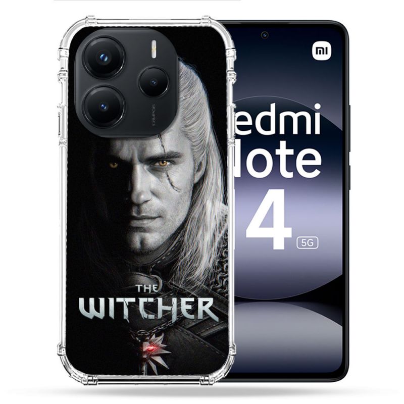 Coque Renforcée Pour Xiaomi Redmi Note 14 5G The Witcher Noir