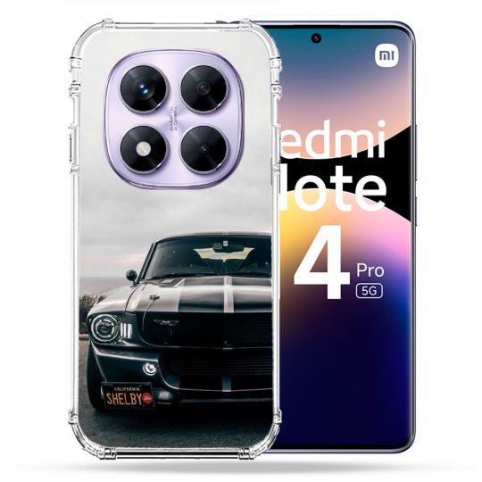 Coque Renforcée Pour Xiaomi Redmi Note 14 PRO 5G Ford Mustang GT500 Vintage